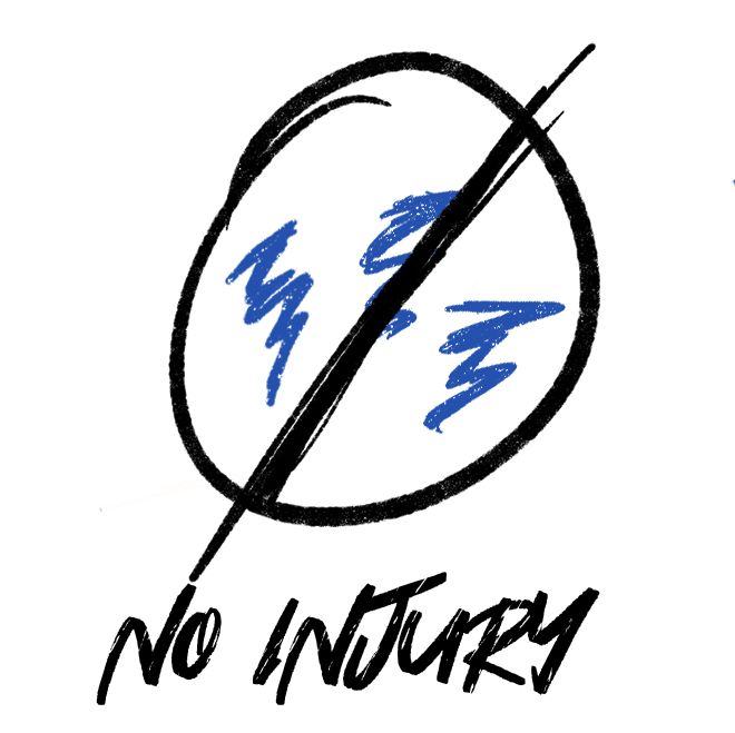 No Injuries