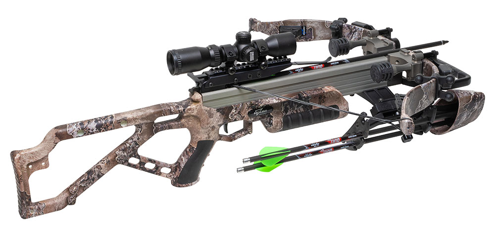 Mag 340 crossbow in Realtree Excape camo