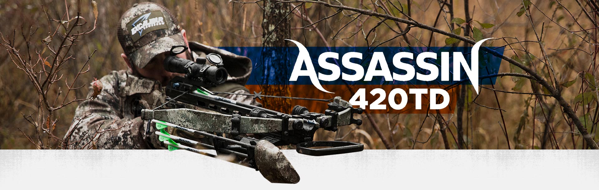 Excalibur Assassin 420TD crossbow in camo