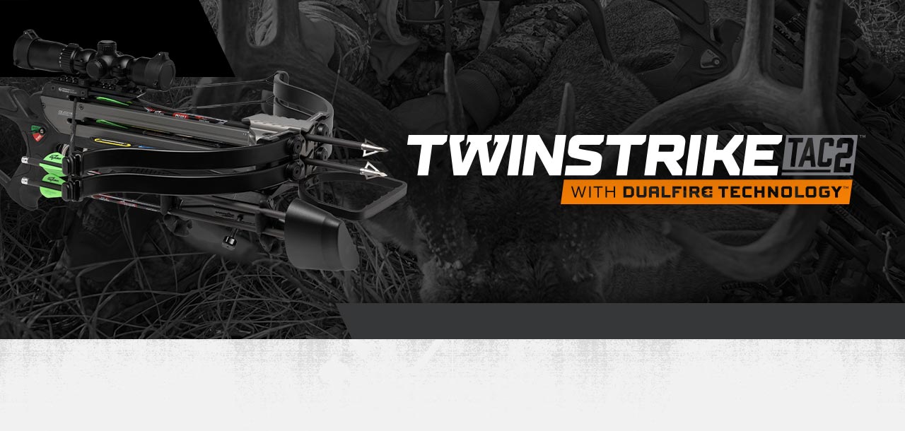 TwinStrike TAC2 crossbow mobile header image