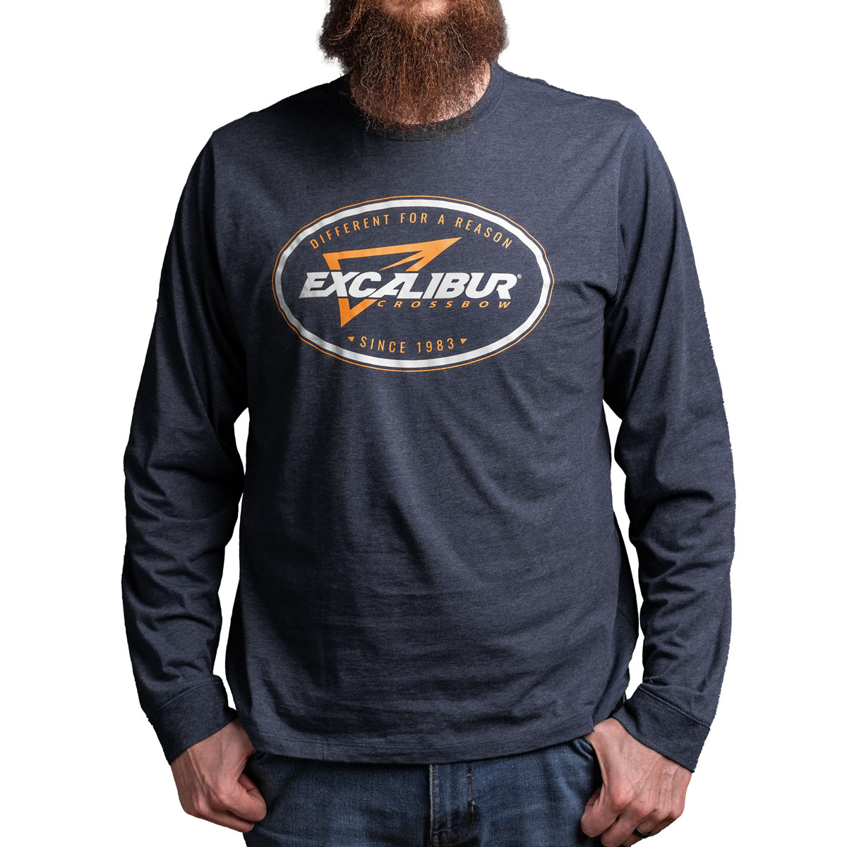 Excal tee longsleeve blue straight.jpg